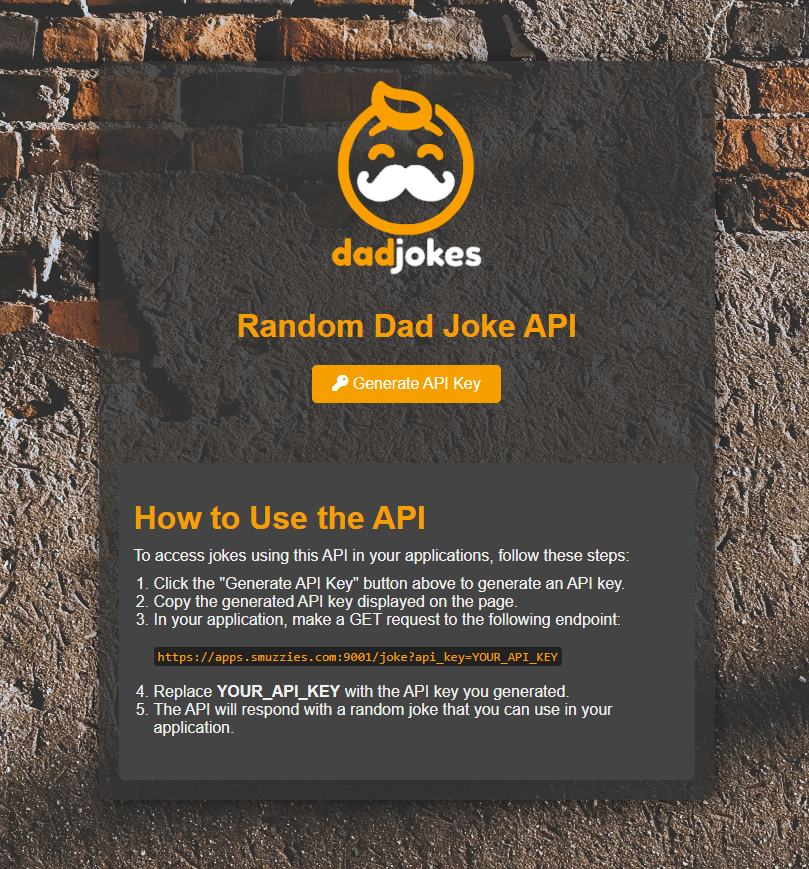 DadJokes API